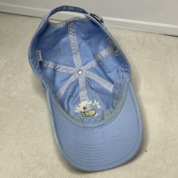 The Masters Hat Adult OSFA Light Blue Adjustable 2013 Golf American Needle PGA - Picture 6 of 9